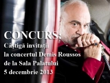 CONCURS: Câştigă invitaţii la concertul Demis Roussos de la Sala Palatului