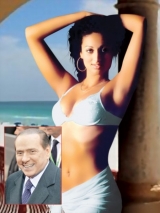 Ea este românca din patul premierului italian Silvio Berlusconi !