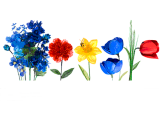 Google marchează echinocțiul de primăvară printr-un Doodle înflorat