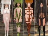 La cea mai scandaloasa prezentare de la London Fashion Week, modelele au defilat goale FOTO
