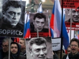Mii de oameni la înmormântarea lui Boris Nemțov